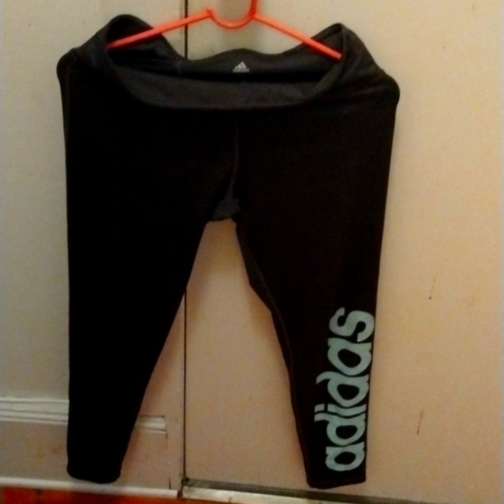 Activewear brown  baby blue lettering